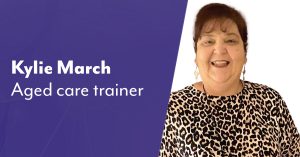 Kylie aged care trainer