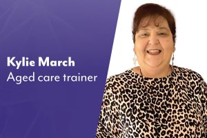 Kylie aged care trainer